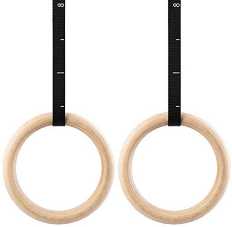 Anillas De Entrenamiento Para Gym, 2 Unidades, Material ABS Antideslizante, Para Ejercicios De Fuerza Y Dominadas